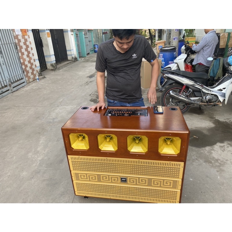 VỎ LOA KÉO TỦ NGANG 40 ĐÔI GẮN MẠCH 19/38