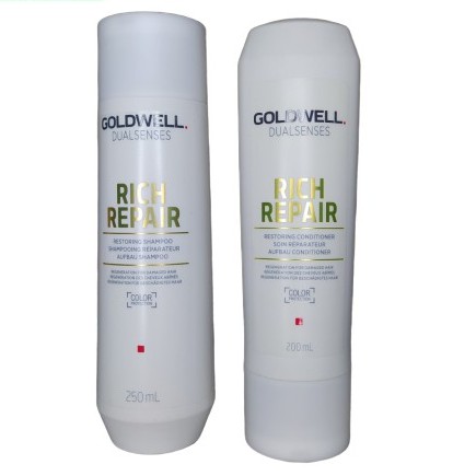 🇩🇪Goldwell🇩🇪 Dầu gội xả chăm sóc tóc hư tổn khô xơ Goldwell Rich Repair Restoring 250ml/200ml