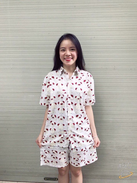 Áo sơ mi hoa quả siêu hot