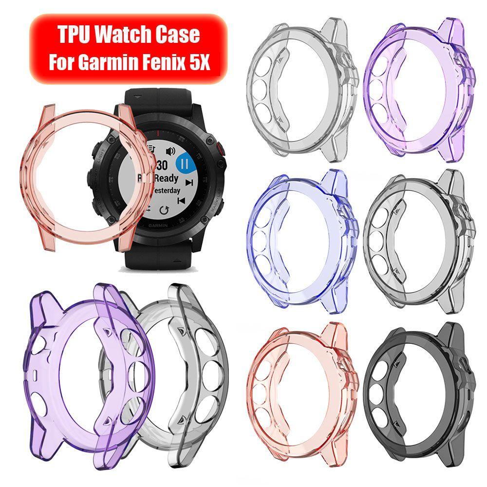 Miếng Dán Chống Sốc Bảo Vệ Màn Hình Cho Đồng Hồ Thông Minh Garmin Fenix 5X / 5X plus