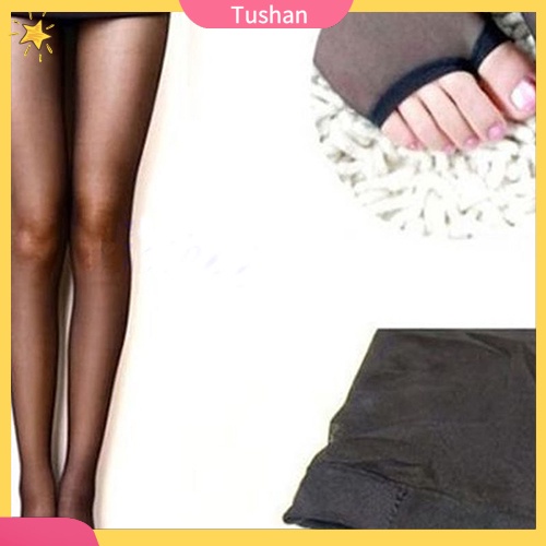 TUSH Thời trang Sexy Open Toe Sheer Siêu mỏng Mỏng Căng Phụ nữ Cô gái Quần lót tất