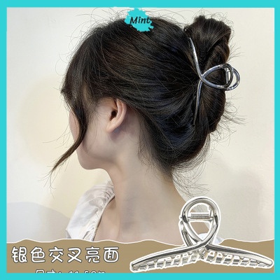 Kẹp Tóc Kim Loại Cỡ Lớn ❤️FREESHIP❤️ Kẹp Tóc Nữ Tự Chọn Phong Cách Hàn Quốc Chất Liệu Chắc Chắn
