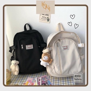 [Order Tận Xưởng] Balo Nữ Đi Học Chống Thấm Nước Giá Rẻ, Ba Lô Kèm Móc Khoá Cute  (Kèm Ảnh Thật)
