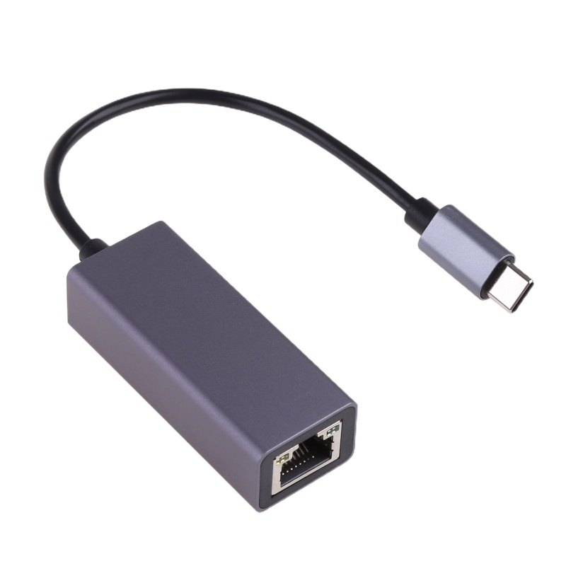 [3C] Giắc Chuyển Đổi Từ USB C Sang Ethernet, USB Type C Sang Ethernet RJ45 LAN