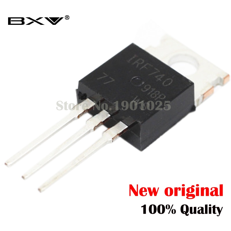 10 CHIẾC IRF740 IRF740PBF Transistor