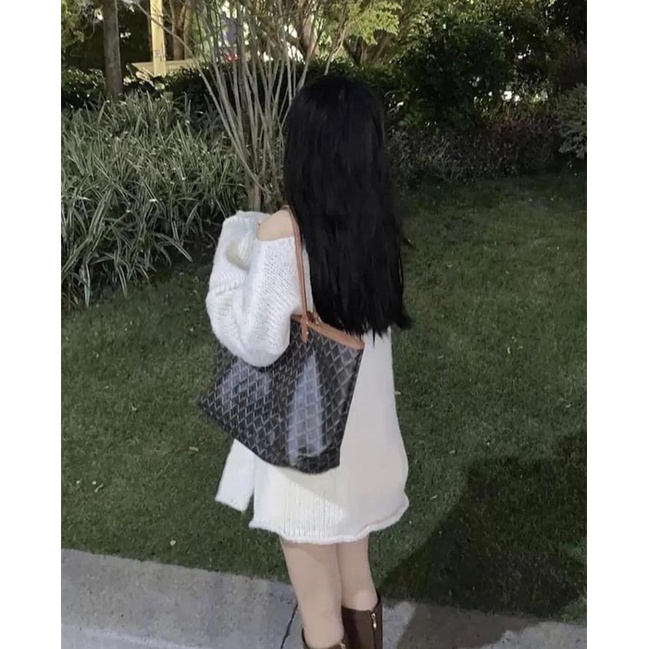 Áo len lệch vai xẻ tà ❌SALE SOCK❌ Hàng QC loại 1