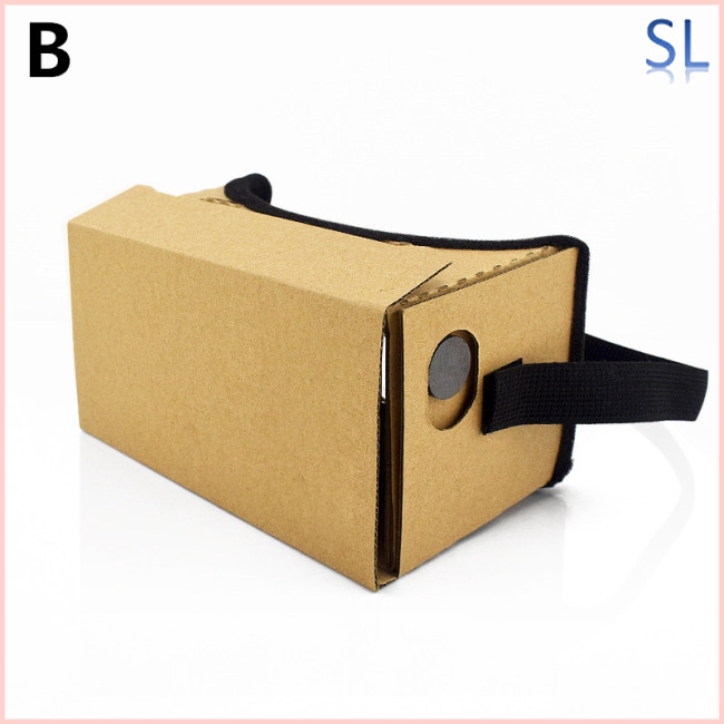 Virtual Reality Glasses Google Cardboard 3D Glasses VR Box Movies for iPhone 5 6 7 Smart Phones