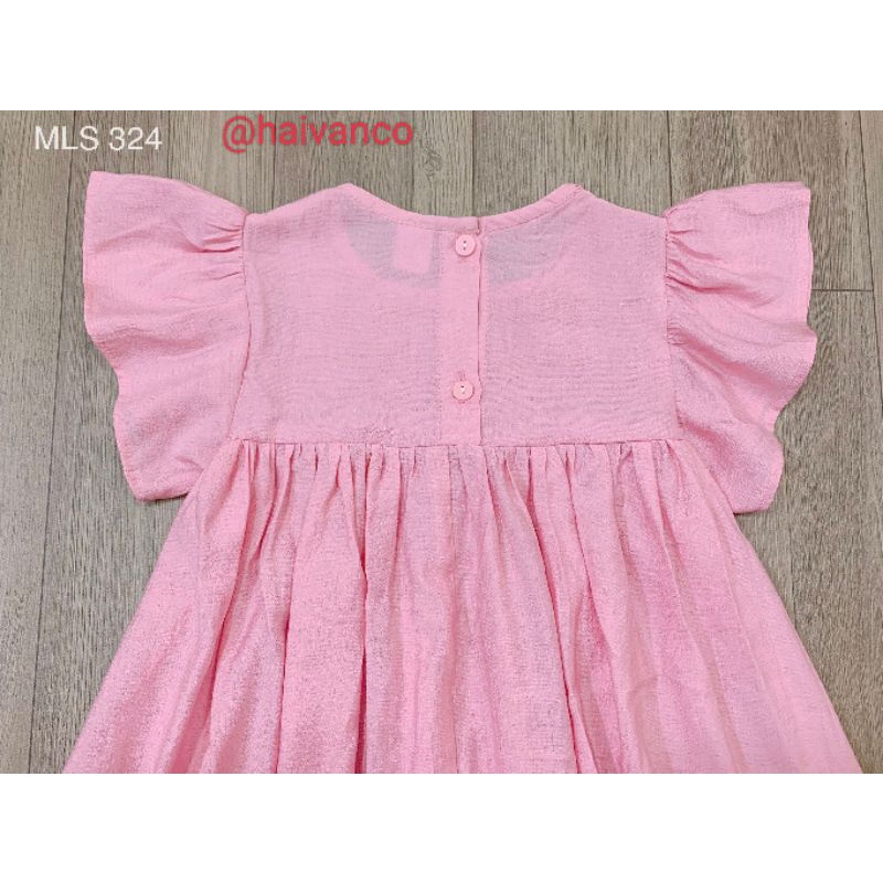 ĐẦM VÁY BÉ GÁI DỄ THƯƠNG VẢI KATE MỀM NHẬP HAIVANCO MỀM MẠI VÀ THOÁNG MÁT cho bé  10 đến 39 kg ĐI HỌC ĐI CHƠI ĐỀU ĐẸP