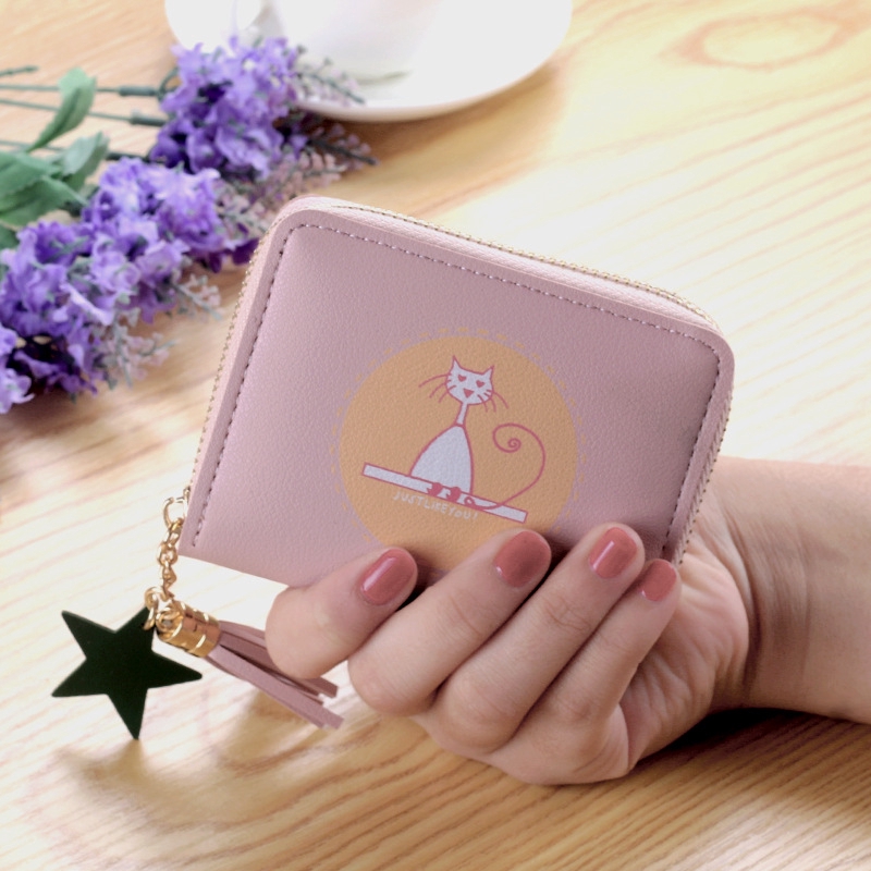 Ví nữ nhỏ gọn bỏ túi mini cao cấp cầm tay đựng tiền cute VD141 | WebRaoVat - webraovat.net.vn