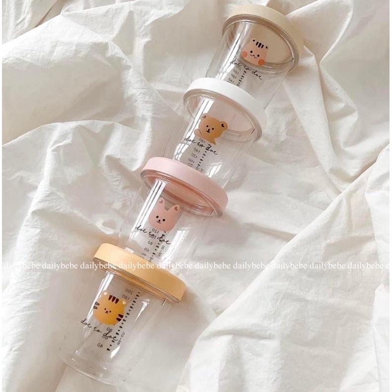 SET 3 hũ trữ DOTTODOT x TGM made in korea.