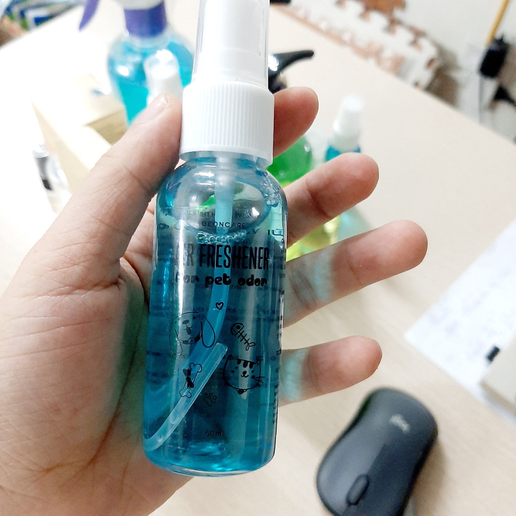 Xịt khử mùi nước tiểu chó mèo, khử mùi chậu cát, khử mùi khay vệ sinh, khử mùi vệ sinh cho pet, Beoncare Holapets