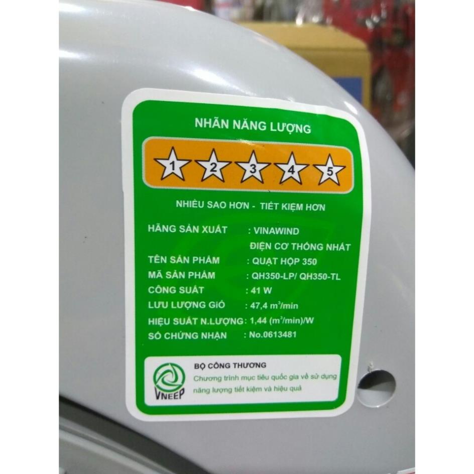 Quạt Điện Thống Nhất - Quạt Hộp Vinawind Điện Cơ Thống Nhất QH-300LP/QH-350LP - Quạt Điện Vinawind