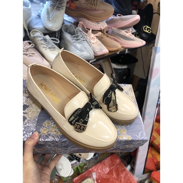 Giầy mm trắng ảnh thật