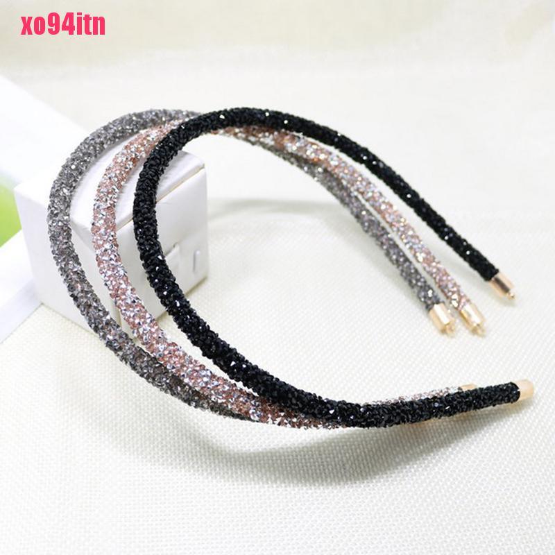 1 Băng Đô Mềm Đính Đá Thời Trang Cho Nữ