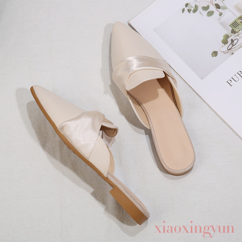 Dép mũi nhọn đế dày thời trang cho nữ