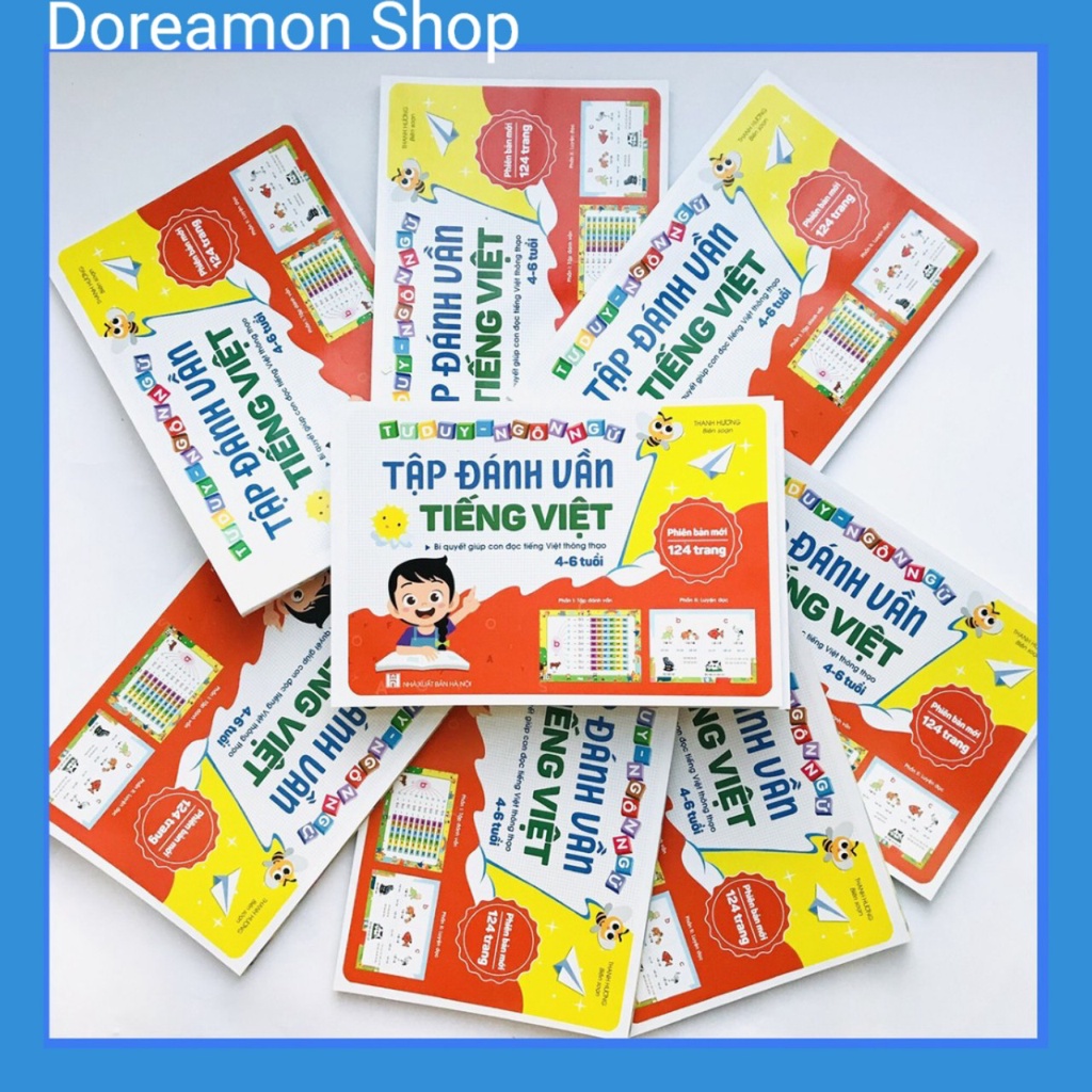 Tap danh van Tieng Viet cho be, tập đánh vần cho bé 3-6 tuổi