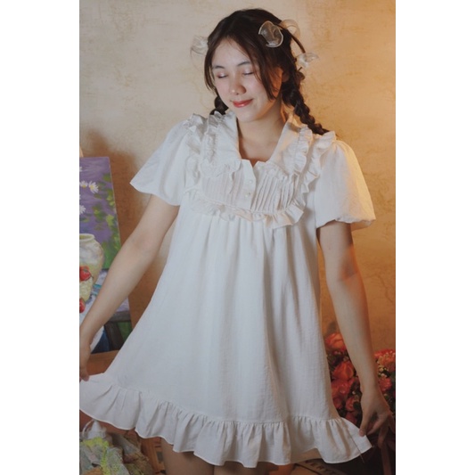 Daisy Dress - váy tay phồng babydoll