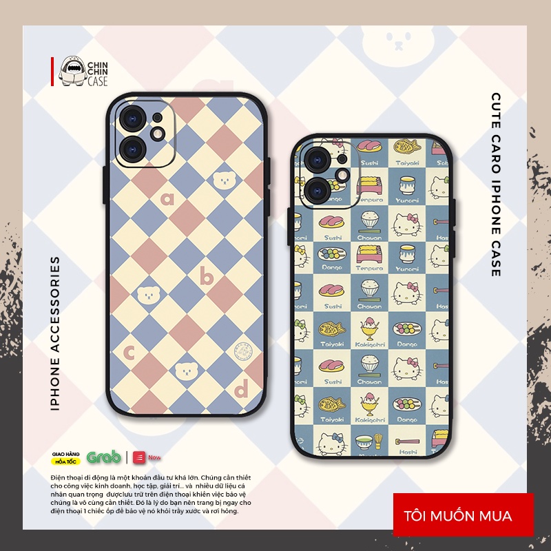 Vỏ ốp iPhone Silicon viền vuông Art 199-200 cho iPhone 6pl/6s/6spl/7/7pl/8/8pl/x/xs/11/12/13/14/pro/max - Chinchincase