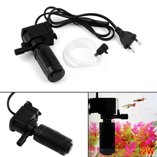 Máy bơm lọc nước mini 3 trong 1 cho bể cá đen