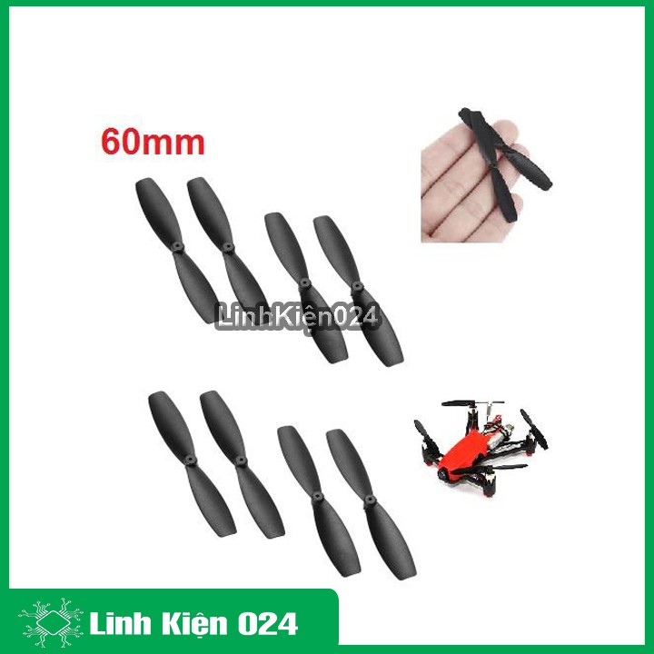 Cánh Máy Bay 60mm ABS 1 Cặp Thuận Nghịch ( Màu tùy chọn )