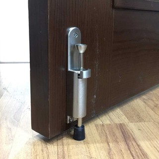 Chốt đạp lò xo thẳng chặn hãm cửa mở hé 2 chiều cho mát