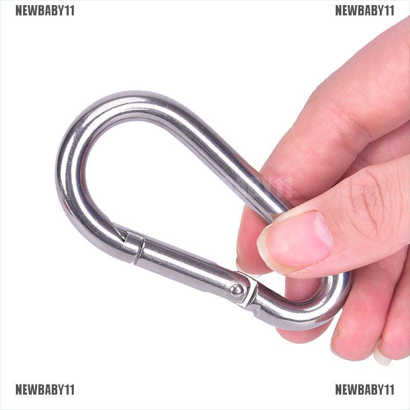 Móc Khóa Carabiner Bằng Thép Không Gỉ 304 NEWBABY11