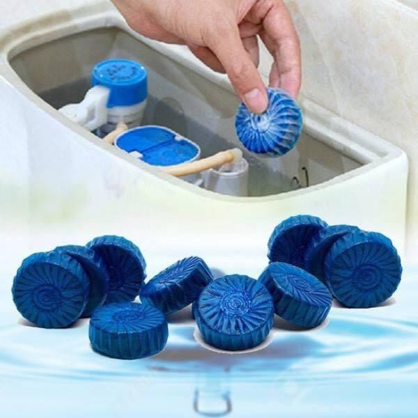 [Sỉ lẻ] Viên Khử Mùi Tẩy Bồn Cầu Thế Hệ Mới 2X - Viên Thả Toilet Diệt Khuẩn, Tẩy Sạch Vệ Sinh Vết Bám Bẩn (10 viên)