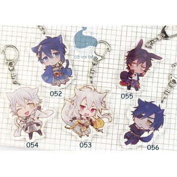 [SALE GIÁ XƯỞNG] Móc khóa anime manga Touken Ranbu Đao kiếm loạn vũ (6cm) hàng loại 1 móc khóa