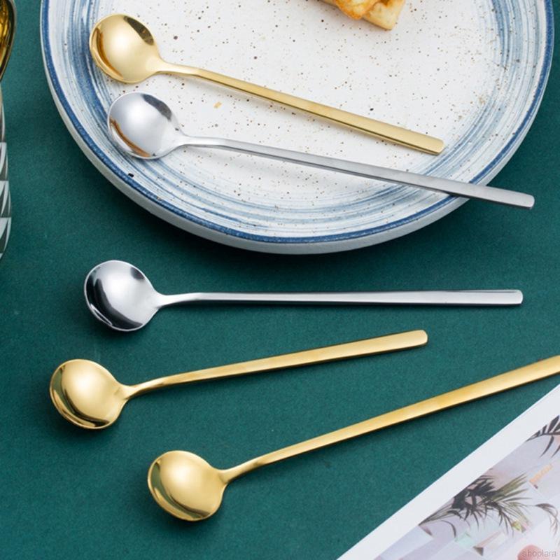 Muỗng cà phê tròn 15cm bằng thép không gỉ 304