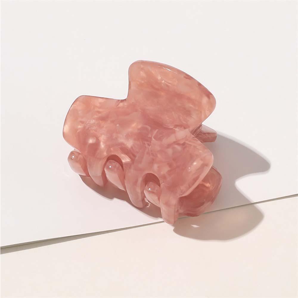 SOMEDAYZL Kẹp Tóc Càng Cua Họa Tiết Vân Đá Cẩm Thạch Phong Cách Hàn Quốc