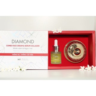 Mẫu có serum - kem diamond thanh trang giá sĩ - kem diamond mỹ phẩm thanh trang