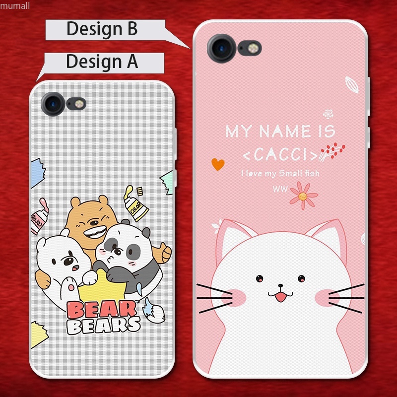 Ốp điện thoại TPU silicon mềm in hình chú gấu cho iPhone touch 7 8 5 5S SE 5C 6 6S Plus X XS XR 11 Pro MAX