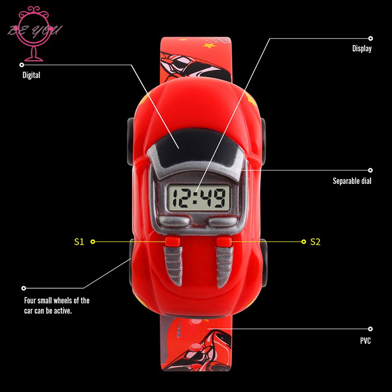 Đồng hồ điện tử kiểu dáng thể thao năng động cho bé | BigBuy360 - bigbuy360.vn