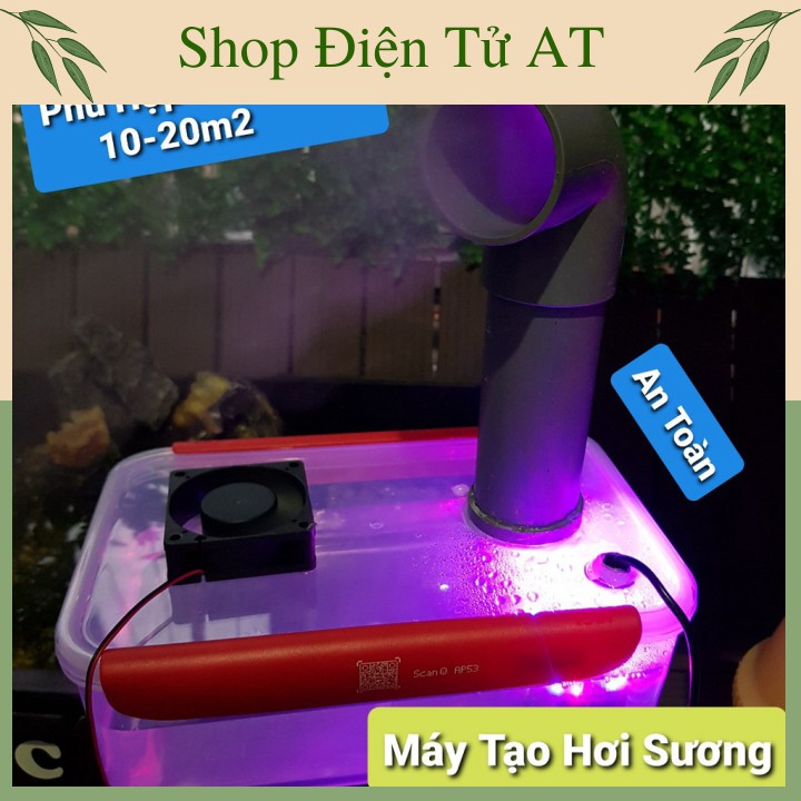 Bộ combo chế phun sương, tạo ẩm, làm đẹp hòn non bộ, buồng khử khuẩn.