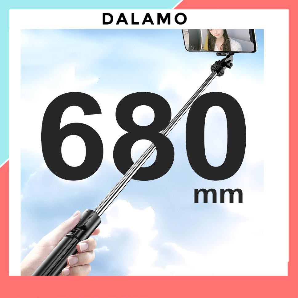 Gậy chụp ảnh tự sướng Bluetooth kiêm tripod 3 chân SELFIE Livestream S03 DALAMO | BigBuy360 - bigbuy360.vn