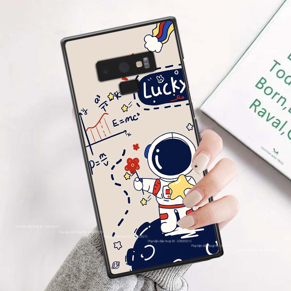Ốp Samsung Note 9 hình bầu trời, phi hành gia đẹp, ốp lưng điện thoại samsung galaxy viền dẻo cao cấp