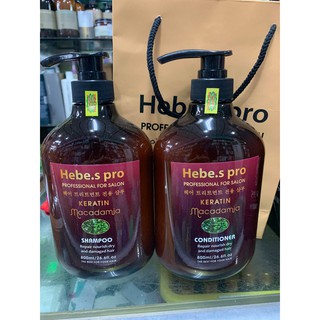  Cặp Dầu Gội Xả Hebe.s Pro