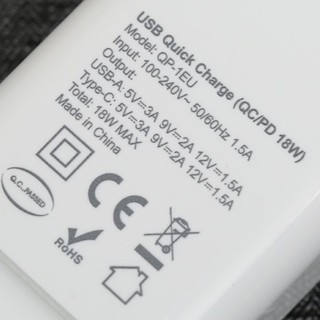 Adapter sạc 2 cổng Type C PD Xmobile QP-1EU Trắng
