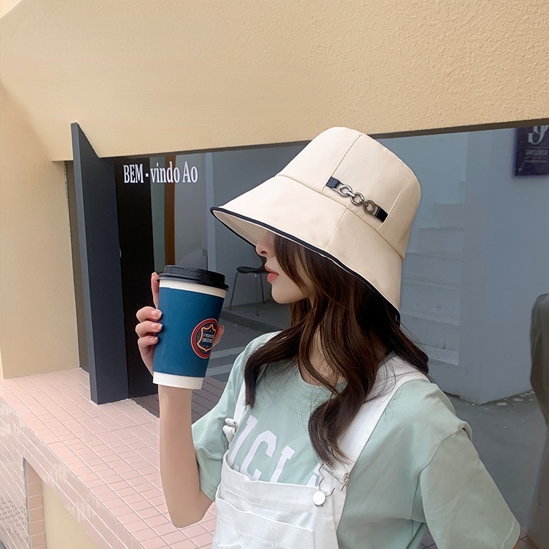Nón Bucket Mềm Chống Nắng Kiểu Dáng Thời Trang Phong Cách Hàn Quốc