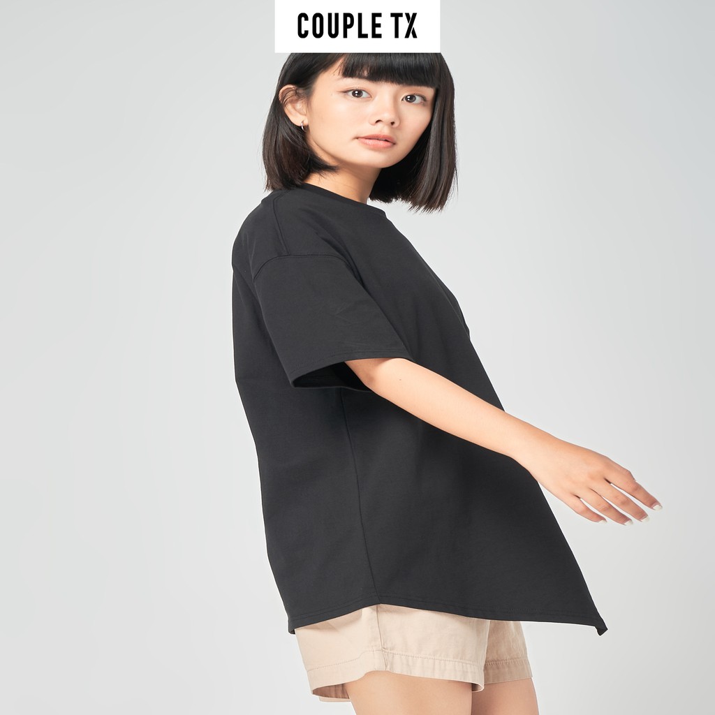 Áo Thun Nữ Oversize Kèm Dây Cách Điệu Couple TX WTS 2088