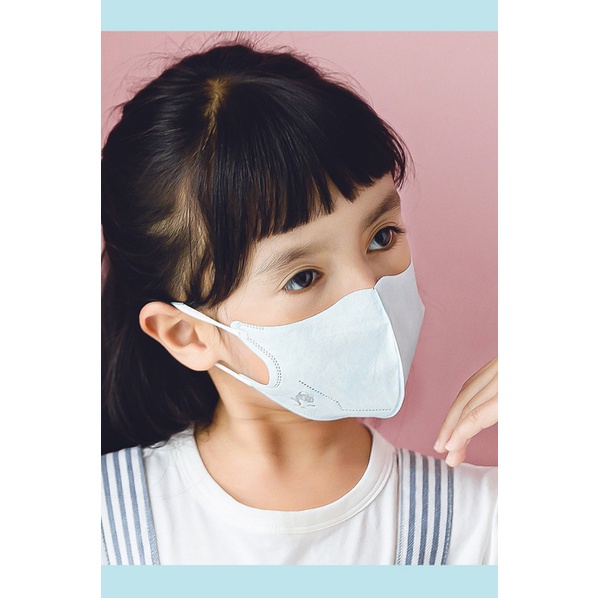 Khẩu trang gấu trúc và táo dễ thương cho bé, set 10 cái/ túi