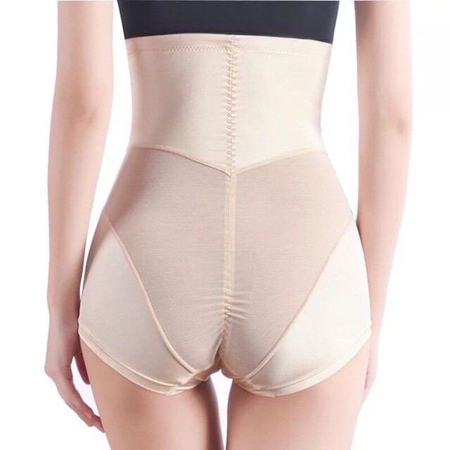 Quần Lót Gen Bụng Thun Lưới .Quần Gen Nịt Bụng Kéo Khoá Cao Cấp Siêu Giảm Eo
