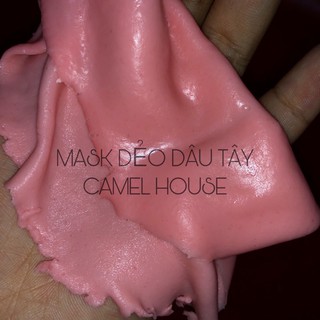 Mặt nạ dẻo DÂU Camel handmade