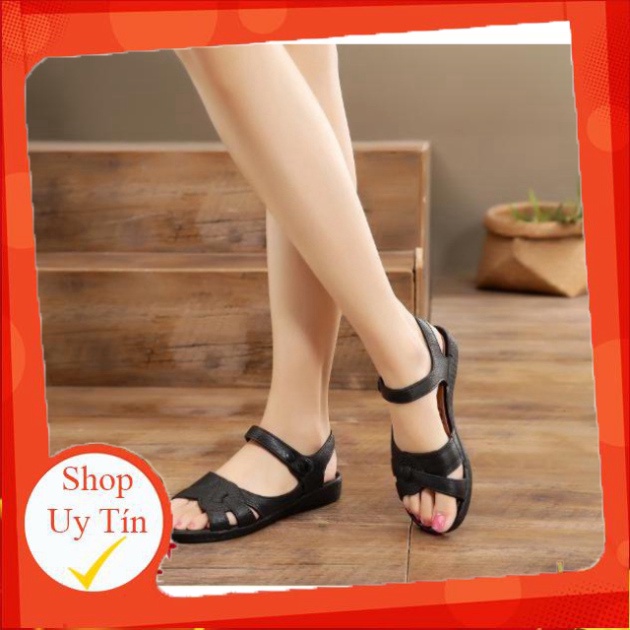 Dép sandal nữ siêu nhẹ, ềm chân- Vincent Shop