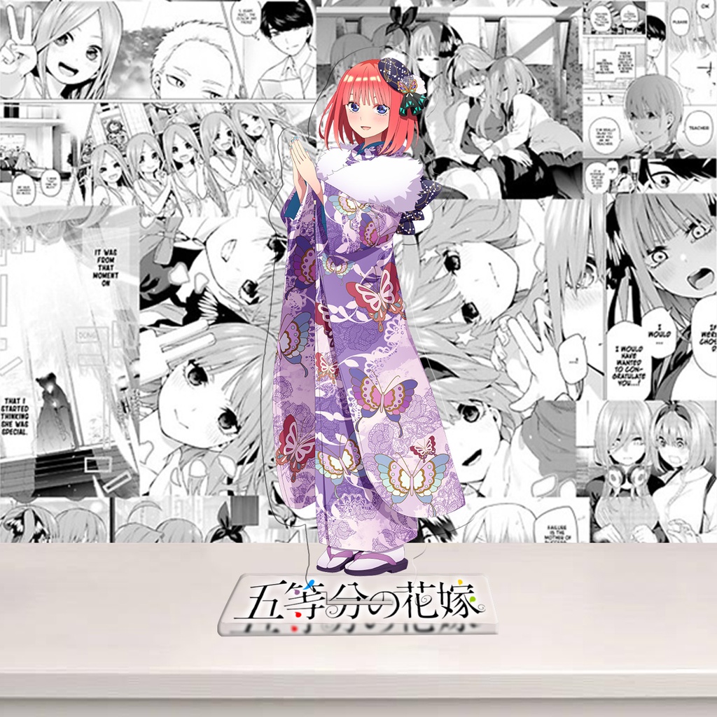 Standee Nhà Có 5 Nàng Dâu, Gotoubun no Hanayome, mô hình nhân vật Miku, Nino, Itsuki, Ichika, Yotsuba