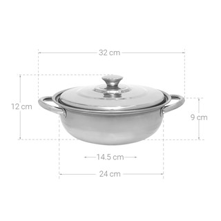 NỒI LẨU INOX RAINY RNL24-1DI5
