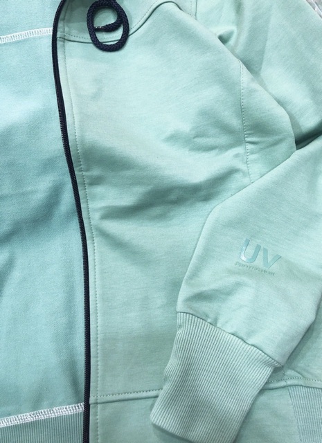 Áo khoác chống nắng lime 10, 6 túi màu xanh biển