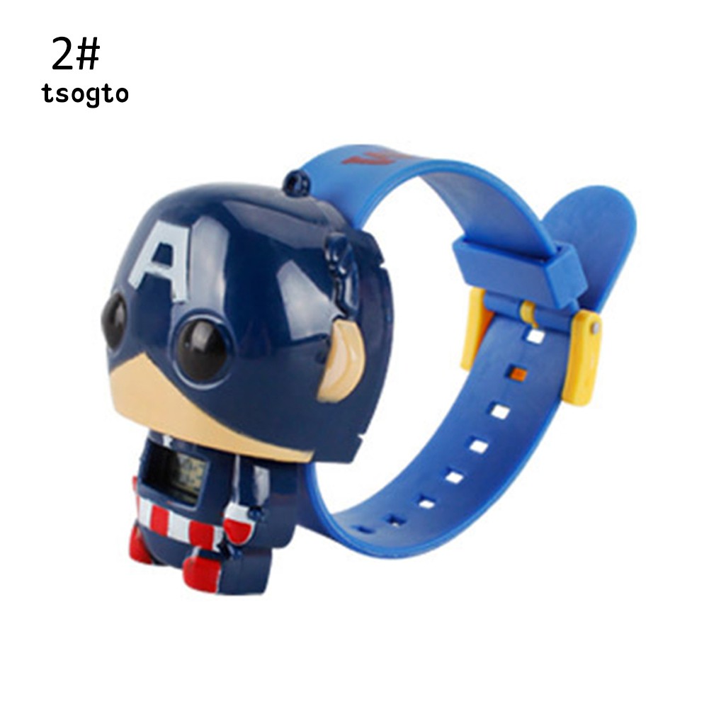 Đồng Hồ Điện Tử Đeo Tay Hình Siêu Anh Hùng 3d Cho Bé | BigBuy360 - bigbuy360.vn