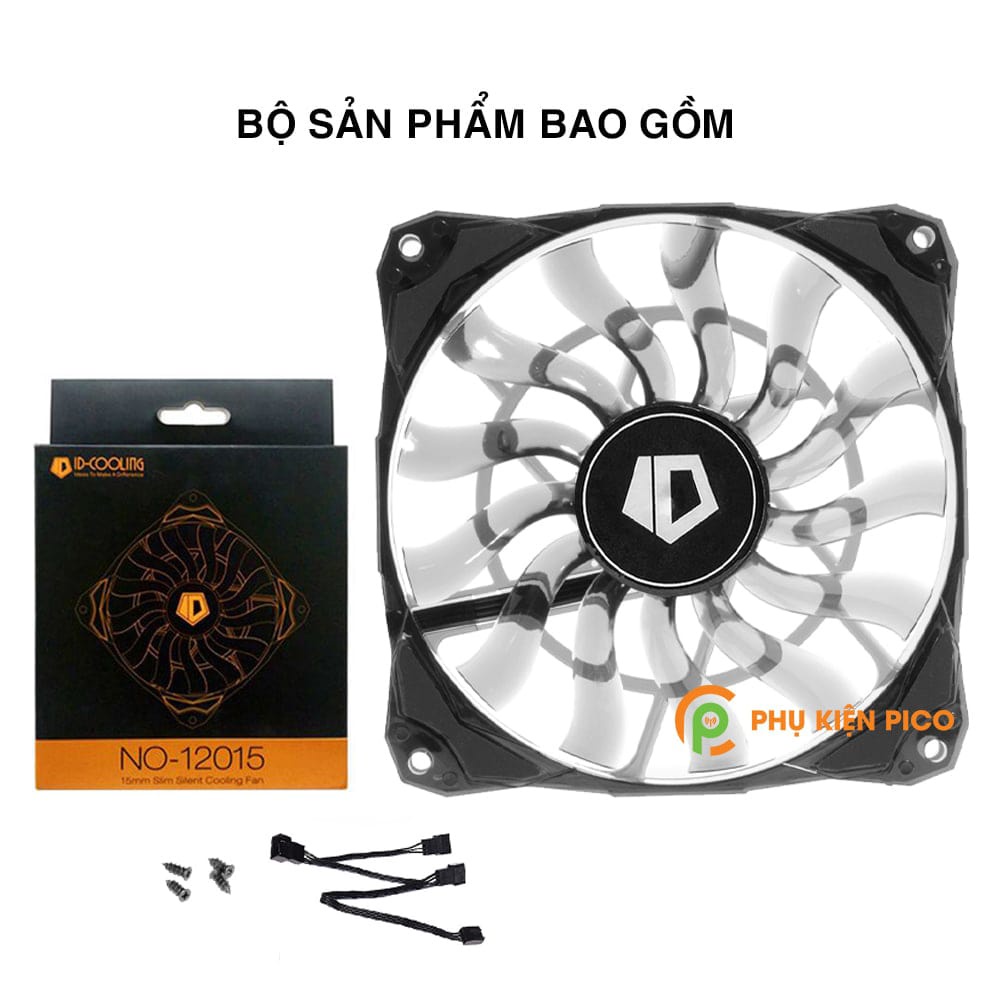 Quạt tản nhiệt Case ID-COOLING NO-12015 - Fan Case 12cm ( Phụ kiện Pico )