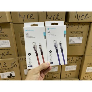 Cáp sạc Iphone Ipad Rock M2. chính hãng